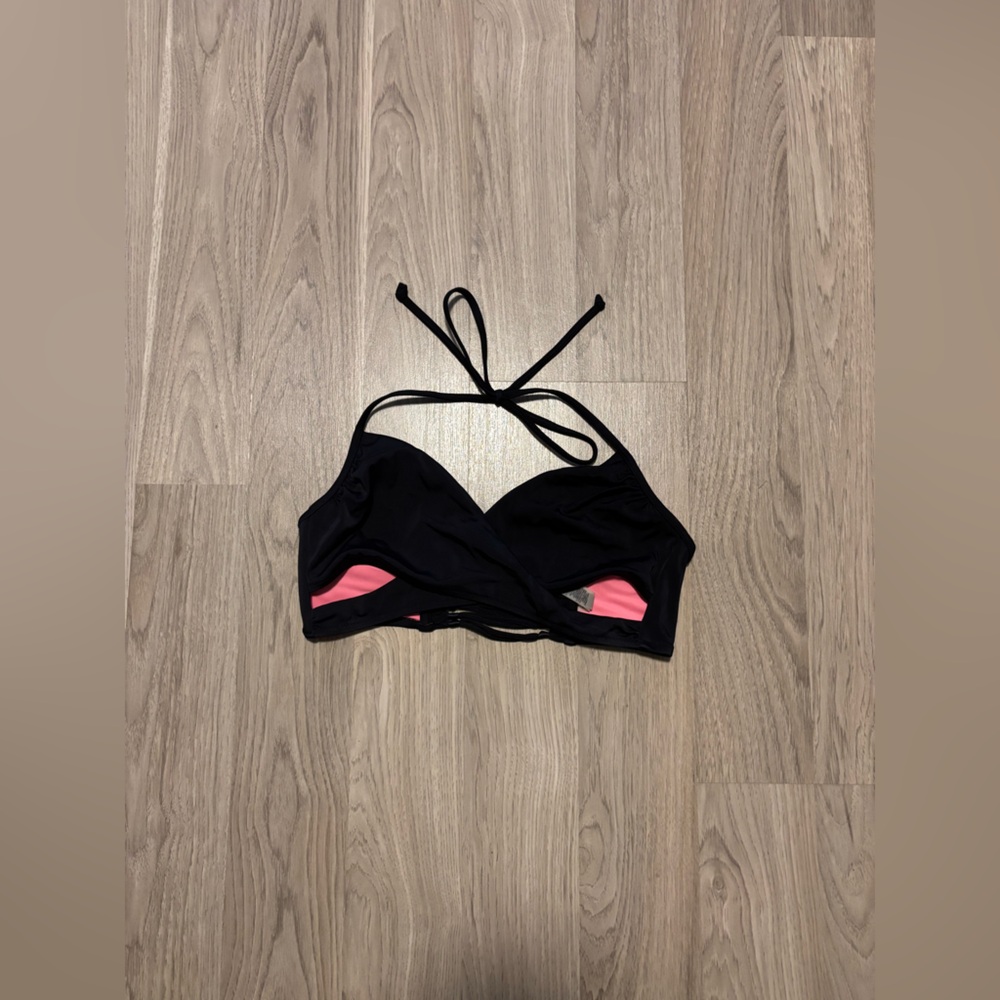 Victoria's Secret PINK Black and Pink Swimsuit